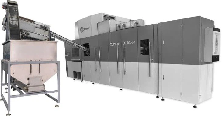 10 Cavity Rotary Blowing Machine